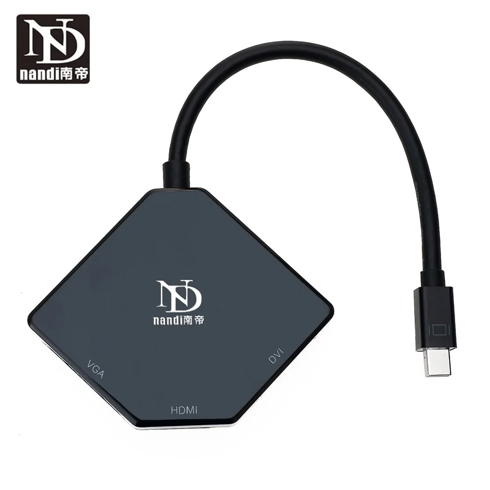 Кабель адаптер Thunderbolt 2 в HDMI VGA DVI конвертер Mini DisplayPort для ноутбука Apple MacBook PRO HDTV Mac Book
