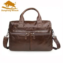 DongFang Miracle, новинка, натуральная кожа, мужская сумка через плечо, сумка через плечо, портфель для ноутбука, повседневные деловые сумки для мужчин
