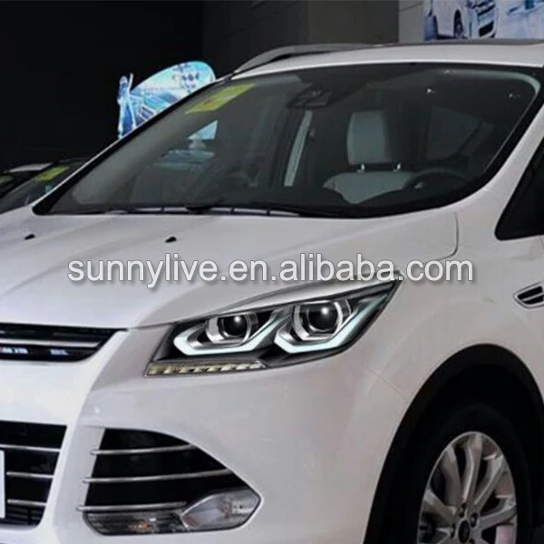 How To Adjust Headlights >> 2013 2014 Year For FORD KUGA Escape LED Strip Head Lamps ... How To Adjust Headlights >> 2013 2014 Year For FORD KUGA Escape LED Strip Head Lamps ...