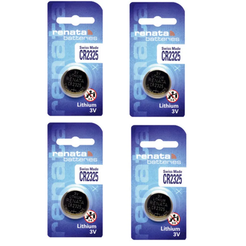 4pcs Lot Renata Lithium Battery Cr2325 3v 100 Original Brand Renata 2325 Battery Cr2325 Battery Batteries Renata3v Lithium Battery Aliexpress