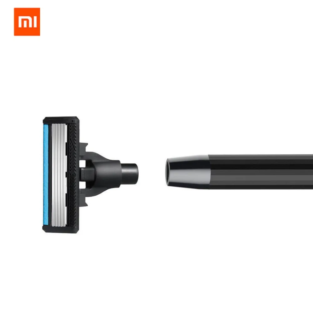  Original xiaomi mijia Men Razor 6 in 1 set German importing Shaving head lemon Shaving bubbles with