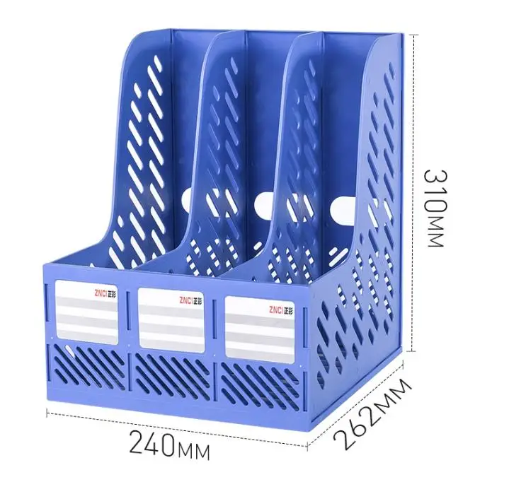 PP Пластик 3 Слои Лоток для дел офис домашний стол документов организатор случае заполнения держатель в разобранном виде