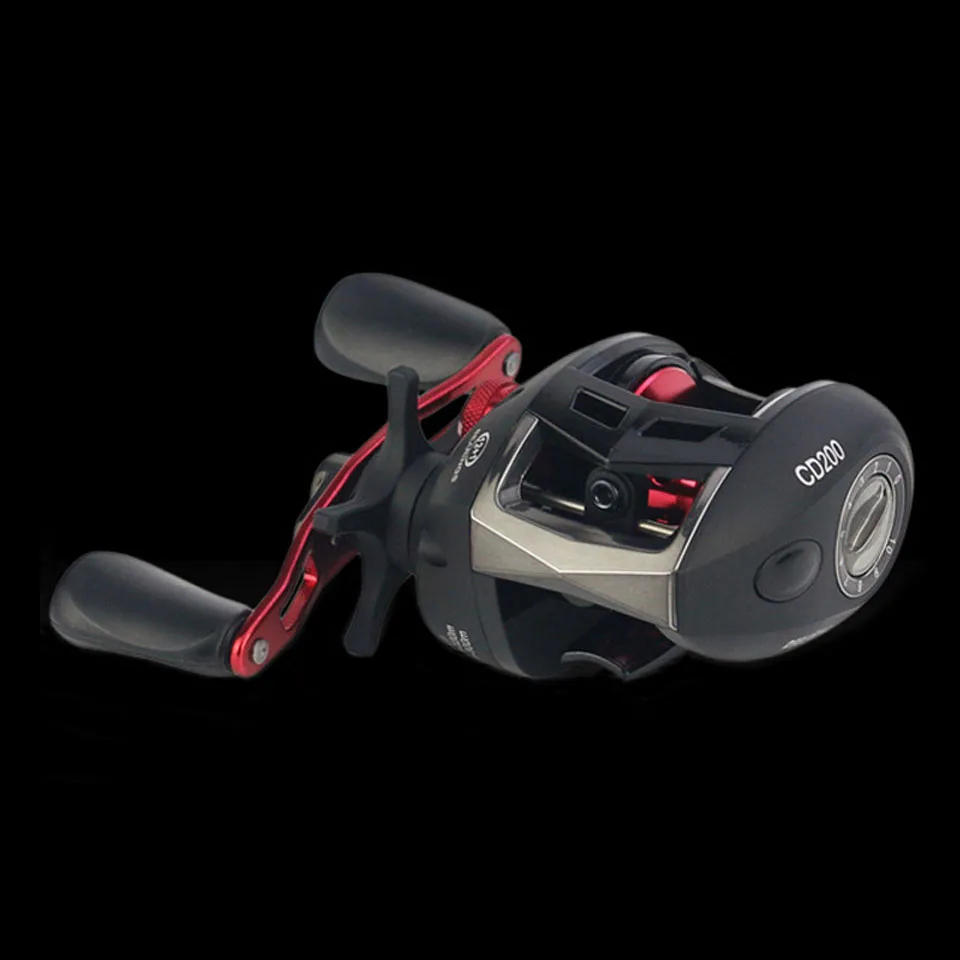 WALK FISH 12 + 1BB Baitcasting bobine de coulée centrifuge et magnétique système de freinage basse pêche carpe matériel de pêche