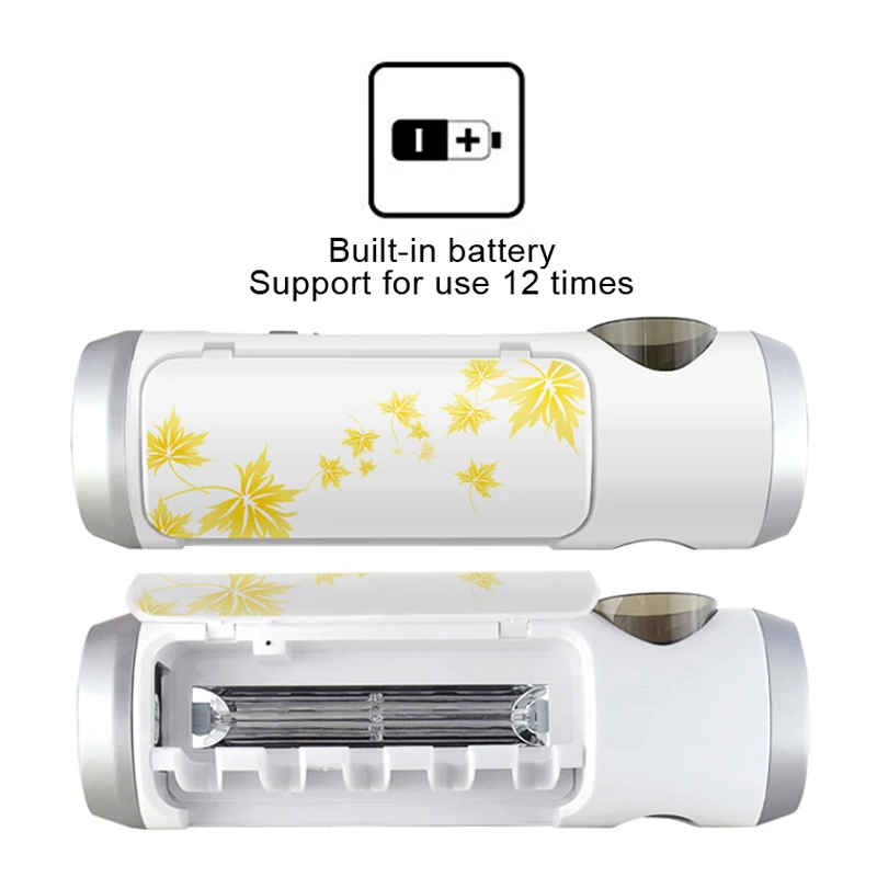 Ceny Lampa UV sterylizator szczoteczki do zębów dla rodziny 5 szczoteczki do zębów UV Sanitizer głowica elektrycznej szczoteczki do zębów Cleaner uchwyt do pasty do zębów uchwyt