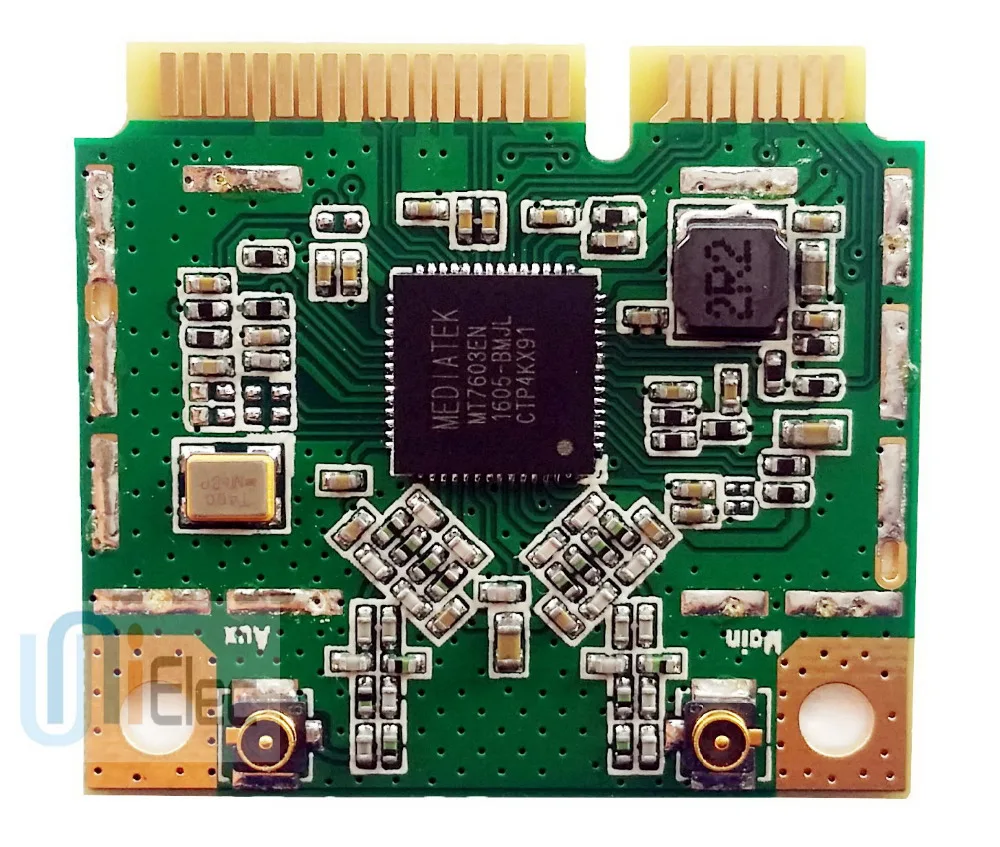 MTK MT7603 2x2 19dbm 802.11b/g/n 300 Мбит/с MiniPCIE NIC печатная плата pcba odm OEM WiFi MT7603E индивидуальная