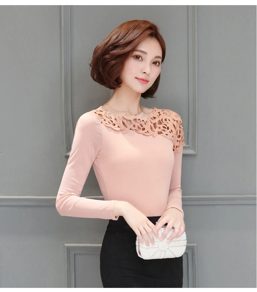 autumn blouse shirt women  (2)