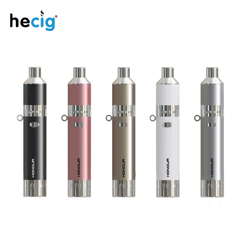 

Original Hecig Honour Wax Pen & Dry Herb Vaporizer 1400mAh Muti Function 2 in1 Wax and Dry Herb Vape Pen E cig Kit Smok Vapor
