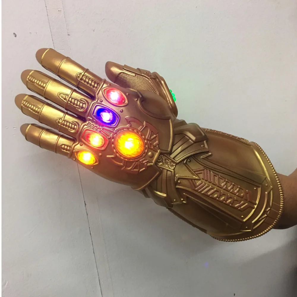 Avengers Infinity War LED Infinity Gauntlet Thanos LED Gloves Cosplay Props New (7)