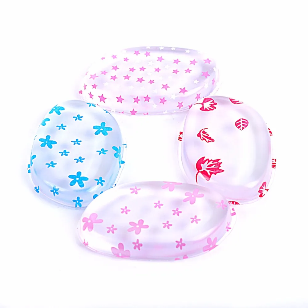 

4pcs/lot Silicone Sponge ( Jelly Powder Puff ) Lady Face Foundation Makeup Puffs for Liquid Foundation BB Cream YoTsaiSpring