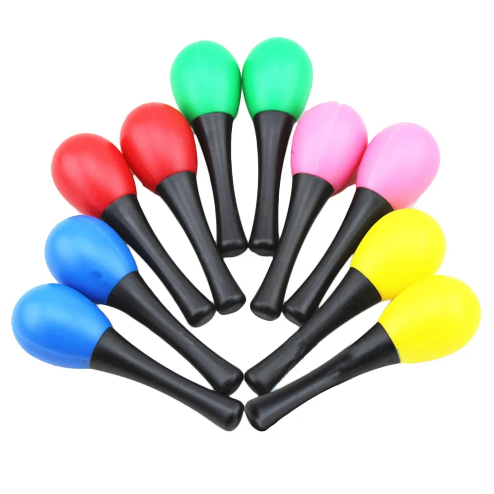 Free Shipping 2pcsset 0-12 months Baby toy Maraca Rattle Shaker Kids Musical Instruments Sound Music Toy kindergarten education (3)