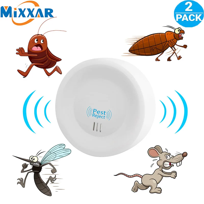 

Dropshipping Pest Control Ultrasonic Repeller Mosquito Killer Electronic Anti Rodent Insect Repellent Mole Mouse Cockroach Mice