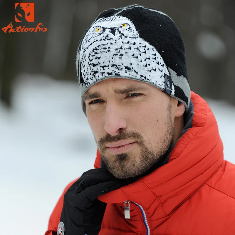 ACTIONFOX 2017 New Winter Unique Personality Jacquard Design Style Warm