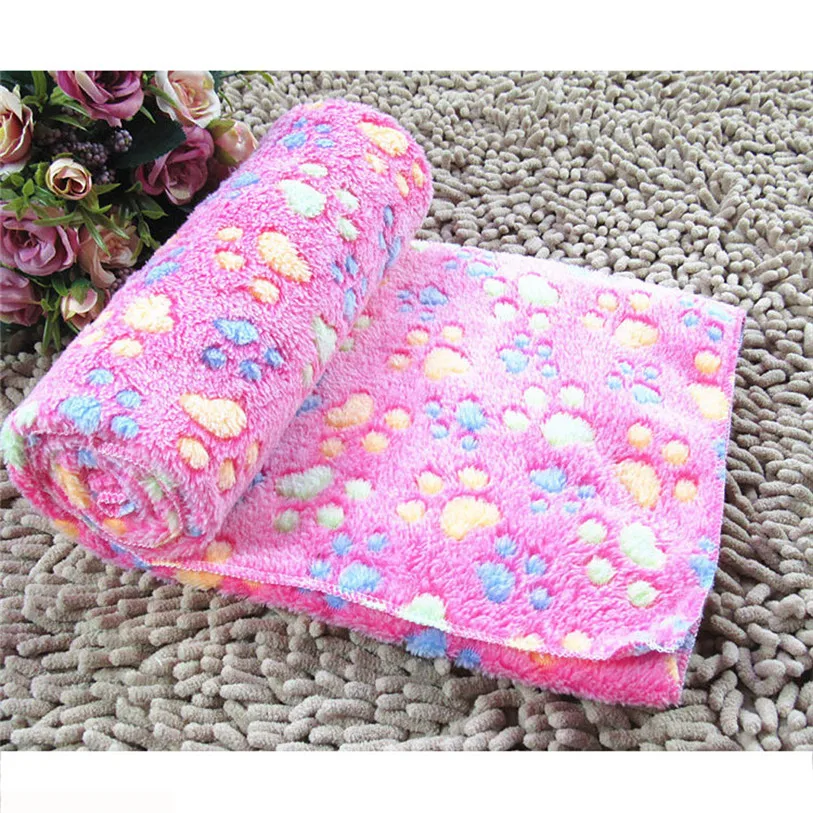 Soft Fleece Pet Blanket Dog Cat Bed Mat Sleeping Mattress Small Medium Dogs Cats Air Condition Cushion Cover Towel Pet 40JA9 (10)