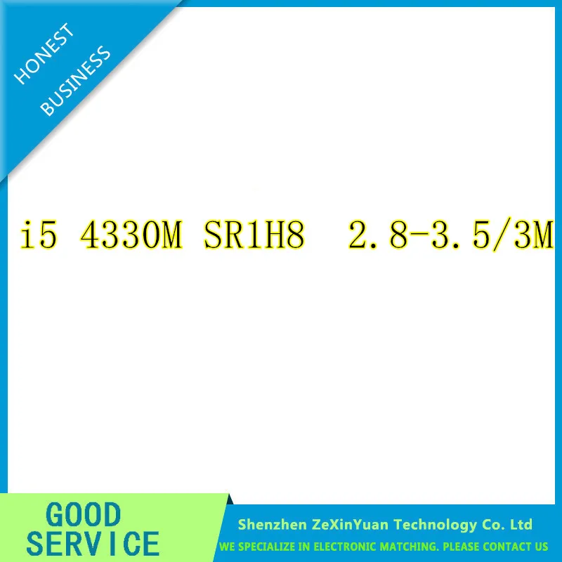 

I5 4330M QDTX 2.8G QS Haswell test version of the positive notebook HM87 CPU platform