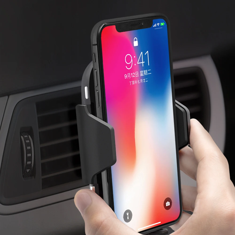 Быстрое беспроводное зарядное устройство Ascromy Qi для iPhone X XR XS Max 8 Plus Samsung S9 S8 Note 9