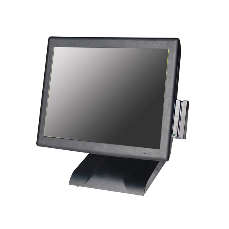 Низкая цена черный 15 Inch POS Системы сенсорный Дисплей эпос все в одном