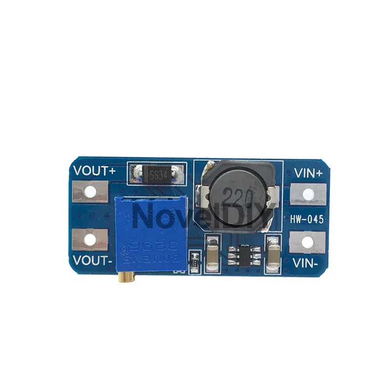 Регулируемая плата преобразователя для Arduino Повышающий Модуль питания MT3608