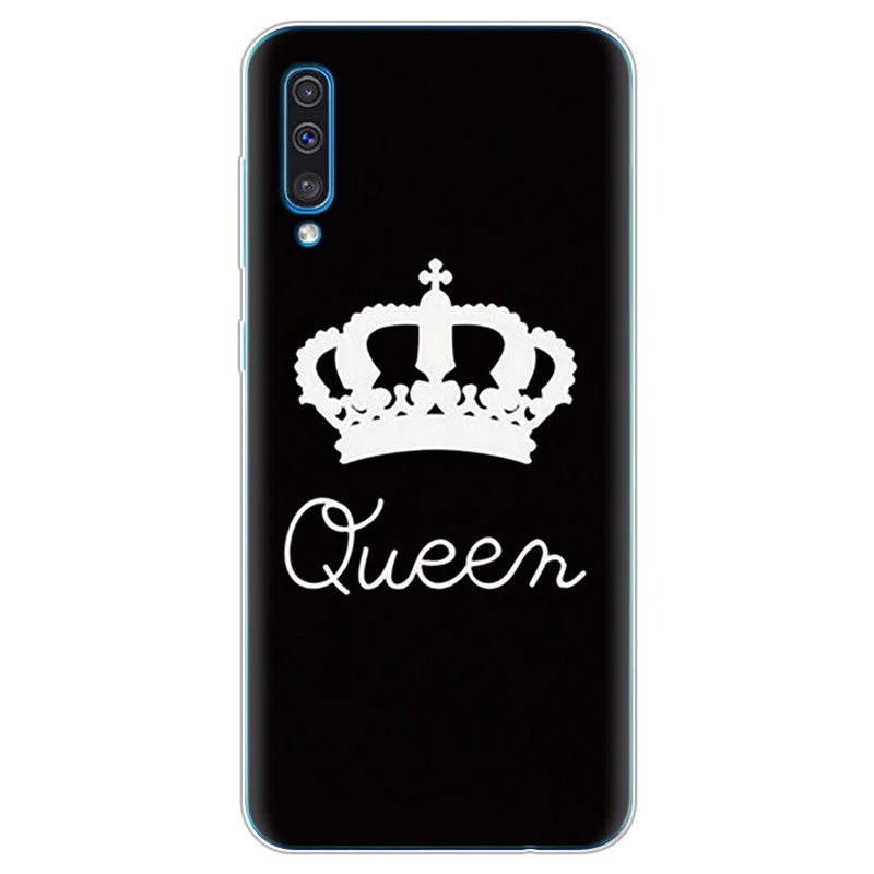 Queen Fundas iPhone х ТПУ для samsung Galaxy M20 M10 M30 A10 A30 A50 A5 A6 A7 A8 A9 S8 S9 S10 плюс Note 8 9 4 5 Чехол Крышка