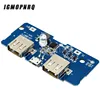 18650 Dual Micro USB 3.7V to 5V 2A Boost Mobile Power Bank DIY 18650 Lithium Battery Charger PCB Board Step Up Module With Led ► Photo 1/2