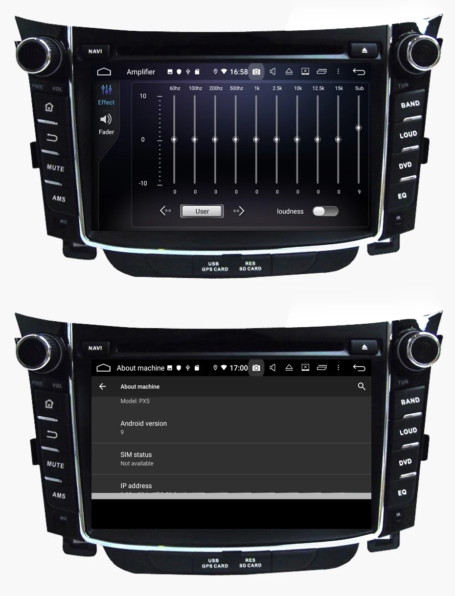 Top 2 din Android 9.0 Octa Core For Hyundai I30 Car DVD GPS Navigation System With Radio Stereo Bluetooth Mirror Link KANOR 17