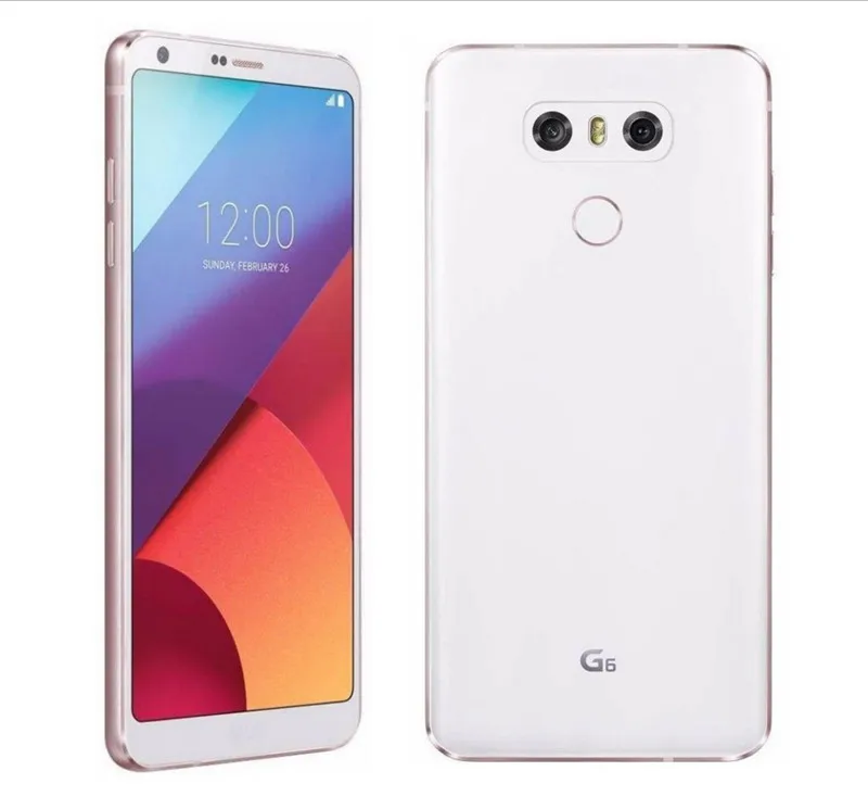 LG G6 Dual H870DS разблокированный GSM LTE Android Dual Sim четырехъядерный ОЗУ 4 Гб ПЗУ 64 Гб 5,7 дюйма двойной 13 МП мобильный телефон Snapdragon 821