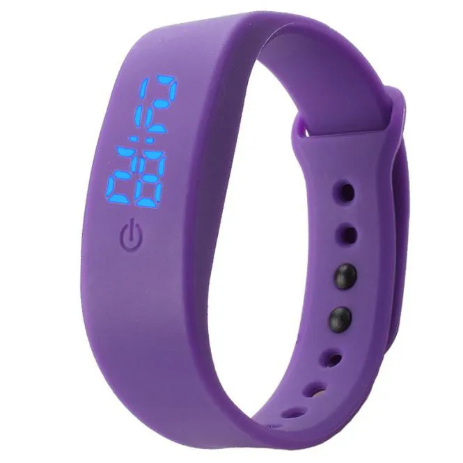 TZ#501 женские мужские резиновые светодиодный часы Дата спортивный браслет цифровые наручные часы