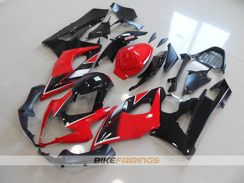 

Motorcycles Full Fairings Fit For Suzuki GSXR1000 K5 2005 2006 GSXR-1000 05 06 ABS Plastic Injection red black