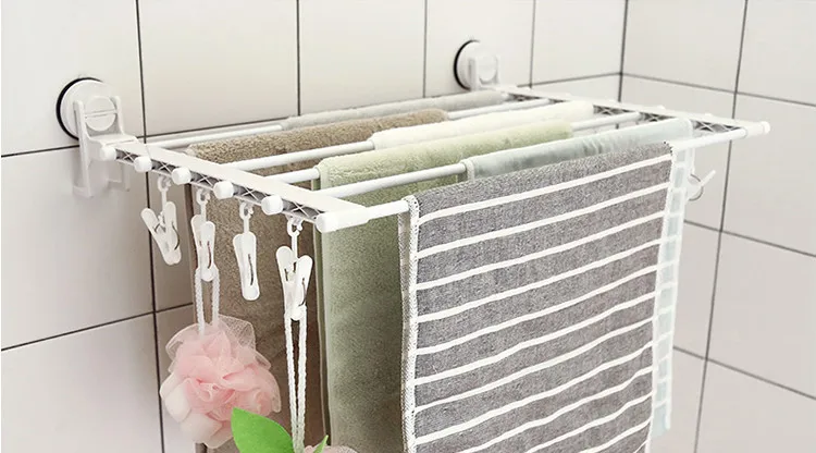 Porte Serviettes De Bain Mural Multifonction Support De Sechage De Chaussettes Pour Bebe Coupe Vent Pliable Et Mobile Aliexpress
