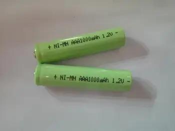 

10PCS Ni-MH rechargeable battery AAA1000mAh 1.2V 1000MAH battery
