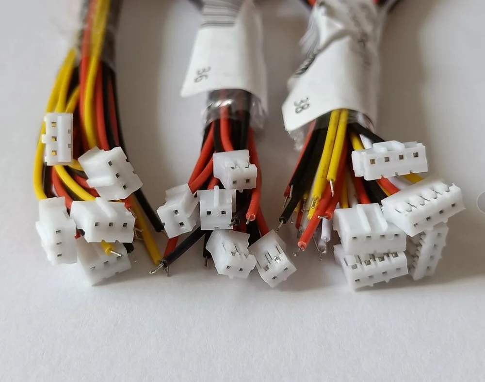 

PH2.0 2.0mm 2P 3P 4P 5P 6P 7P 8P 9P 10PIN single-end male plug multicolor cable connectors with wrie 30CM