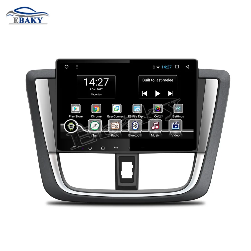 Best NaviTopia 10.1inch 1GB/2GB RAM Quad Core/Octa Core Android 7.1/8.1 Car DVD Radio for Toyota VIOS 2017 with GPS/wifi/maps 0