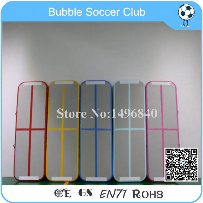 

Free Shipping 10cm thickness Cheap Equipment Orange Inflatable Air Tumble Track Gymnastics Air Floor