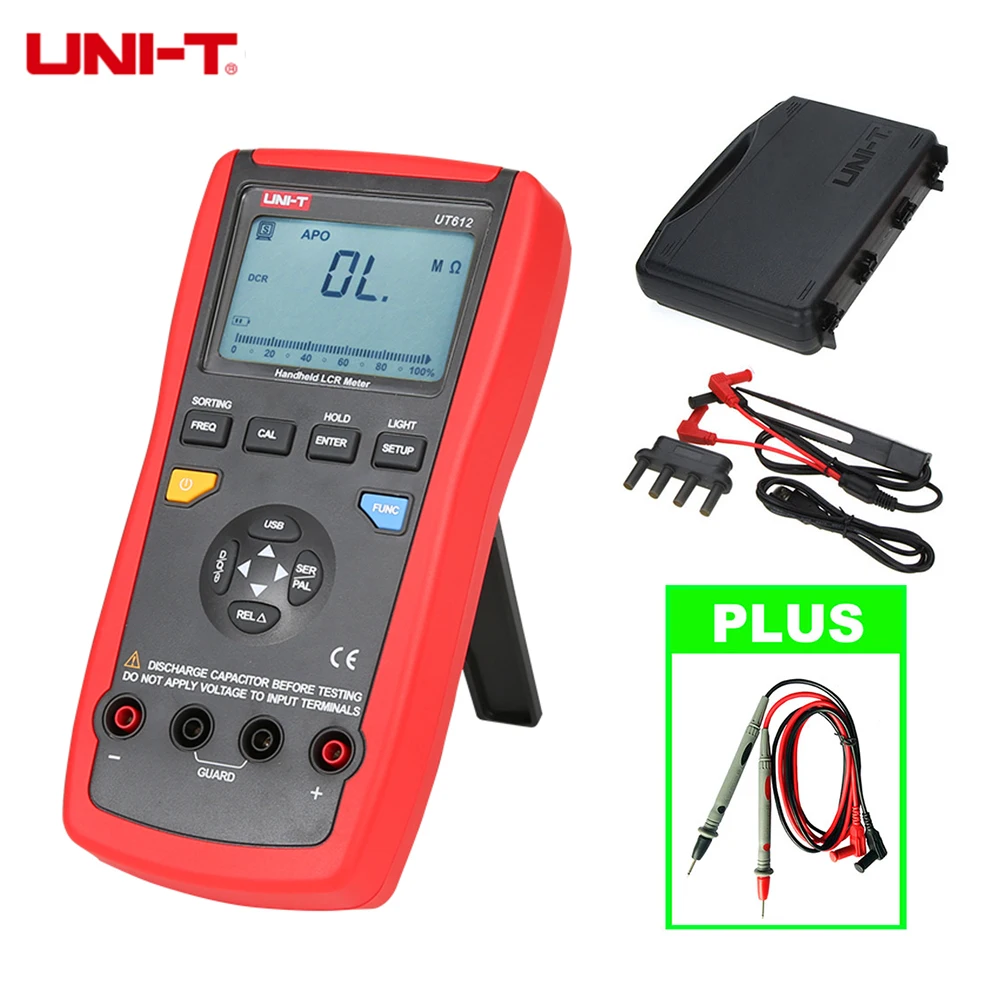 

M155 UNI-T UT612 USB Interface 20000 Counts LCR Meters w/Inductance Frequency Test & Deviation Ratio Measurement