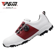 Стиль Pgm гольф обувь мужские ручки пряжки кроссовки Нескользящая спортивная обувь нескользящие Шипы Кроссовки D0473