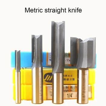 

2019 Metric Double-edged Straight-knife Electric Wood Milling Gong Blanking Machine Blanking Broaching Cutter of Carving Machine