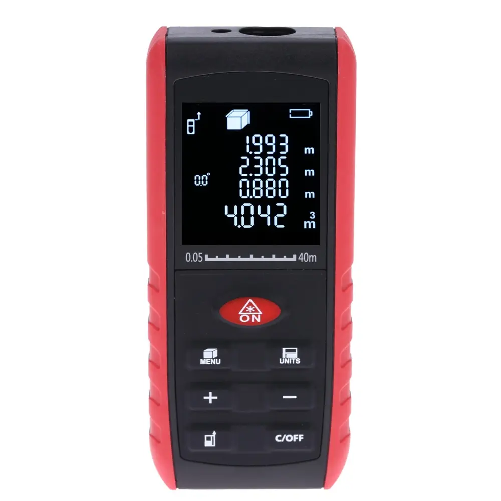 

construction tools Handheld Digital tape measure laser rangefinder Laser Distance Meter Range Finder Area Volume Measurement