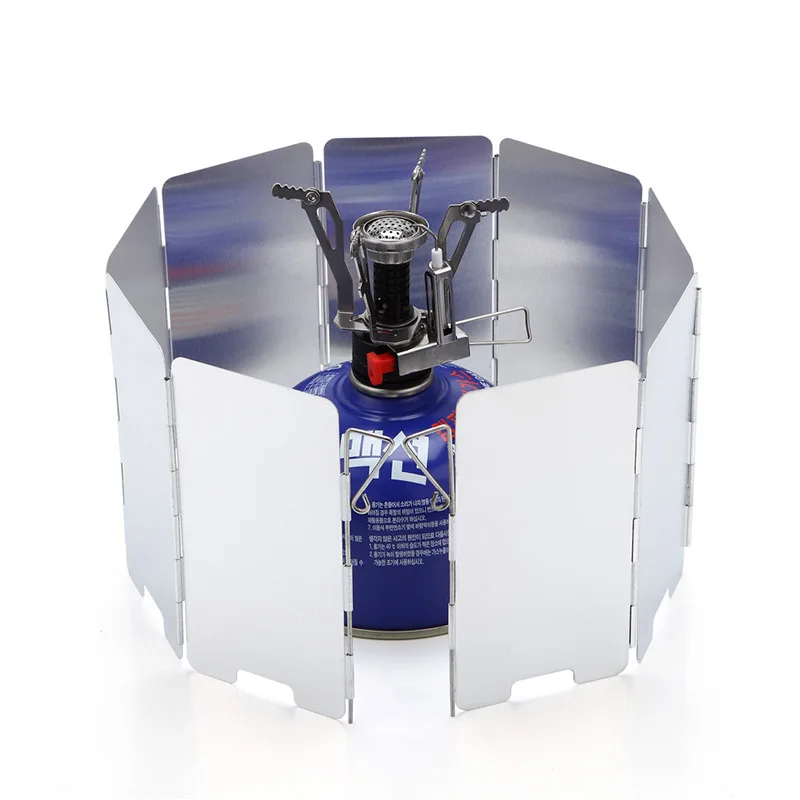 Mini Aluminium Alloy Foldable Outdoor Camping Cooking Cooker Gas Stove