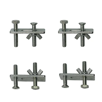 

Work Table Metal Clamp Engraver Fastening Platen Router Fixture CNC Woodwork 4pcs/log