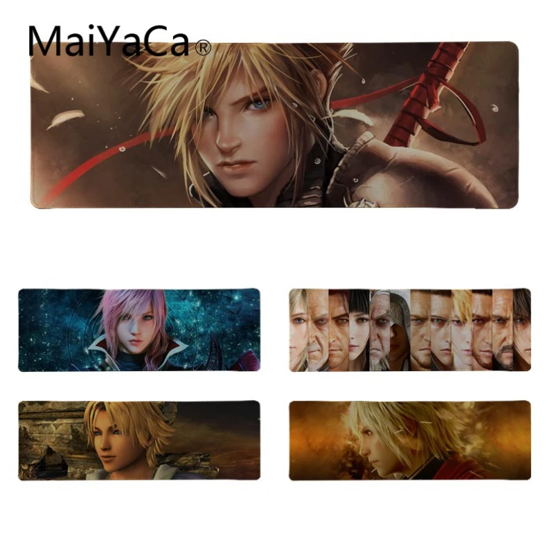 MaiYaCa изготовленный на заказ кожи Final Fantasy силиконовый коврик для Мышь игра Размеры