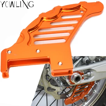 

FOR KTM SX SXF XC XCF EXC EXCF 125 200 250 300 350 450 530 Dirt Bike wheel brake disc Rotor Guard Cover clamp bracket protector