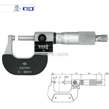 Qinghai xibei бренд 0-25 мм* 0,01 мм Микрометр со счетчиком цифровой микрометр высокое качество
