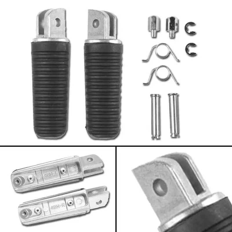 

Front Footrest Foot Pegs For Yamaha XJ 900S FJR1300 FZ1 FZ6 FZ6R YZF 1000 R1 FZS 600 1998-2004