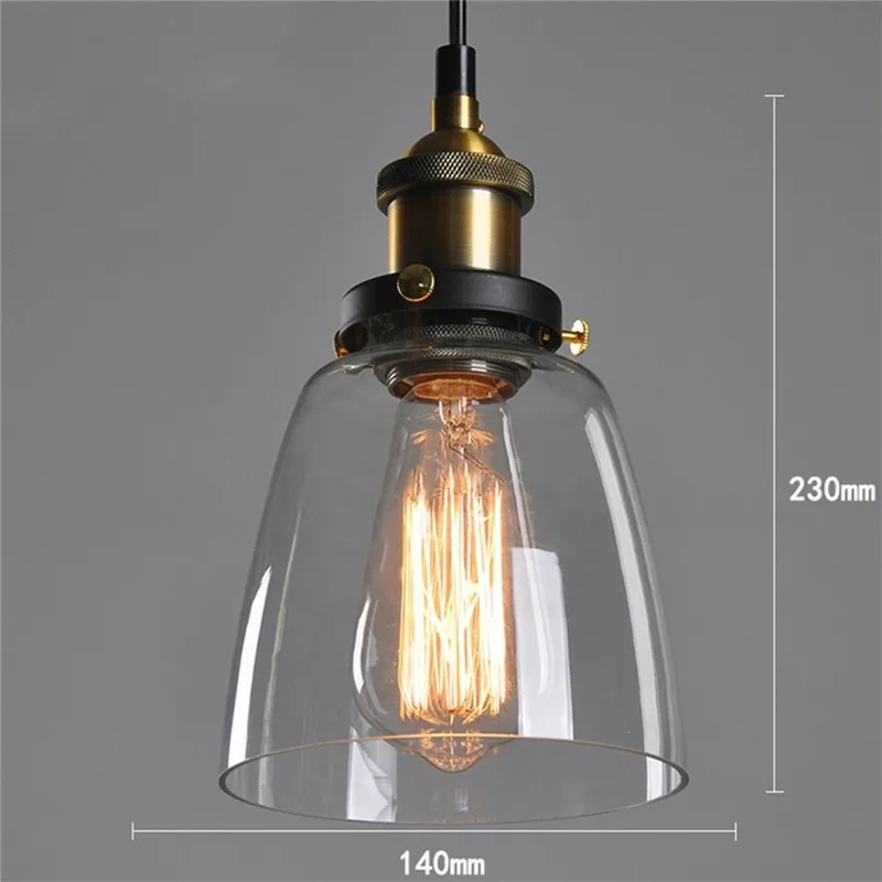 Retro Vintage Industrial Pendant-7