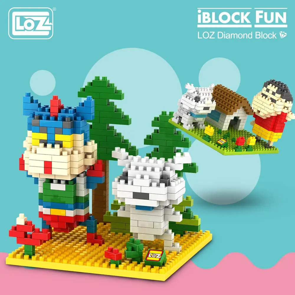 Loz Diamond Blocks Japan Anime Figures Anime Cartoon