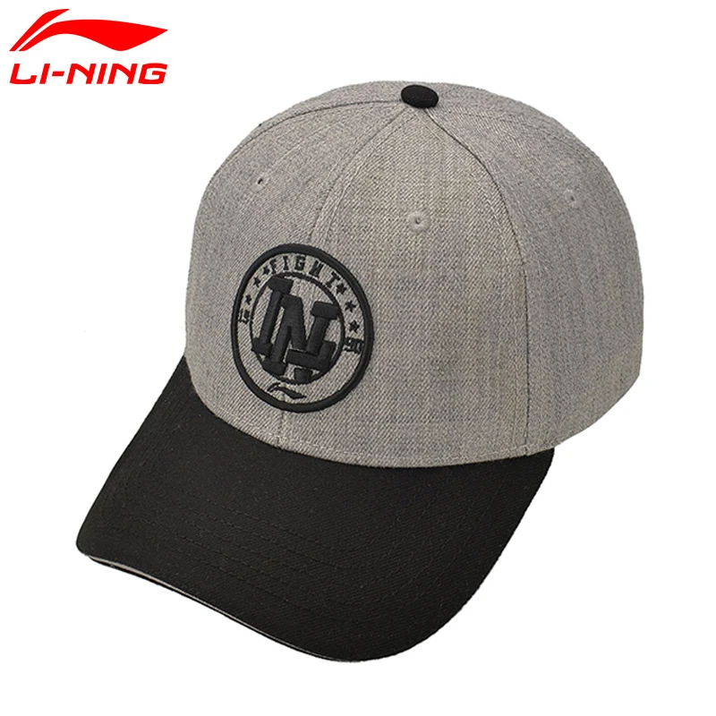 Li-Ning унисекс Беговая Кепка s полиэстер однотонная бейсболка тент lining li ning