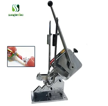 

Manual U-shape Double Sausage Clipper Machine; Plastic bag,Fruit Bag tying machine with 4000pcs buckles sausage clipping machine