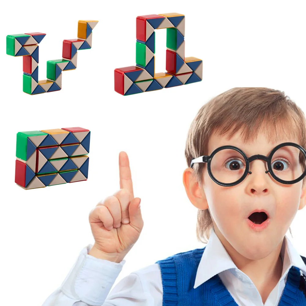 Волшебная линейка форма меняющий куб головоломка интеллект IQ модная игрушка подарок линейка меняющий куб головоломка Новинка хит