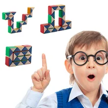 Волшебная линейка форма меняющий куб головоломка интеллект IQ модная игрушка подарок линейка меняющий куб головоломка Новинка хит