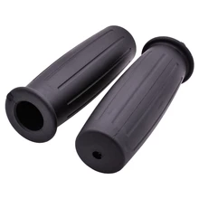Резиновая мотоцикл ручки для 7/8 ''22 мм Бар кадр тела Запчасти для Honda Yamaha KawasakiSuzuki Truimph для KTM черный