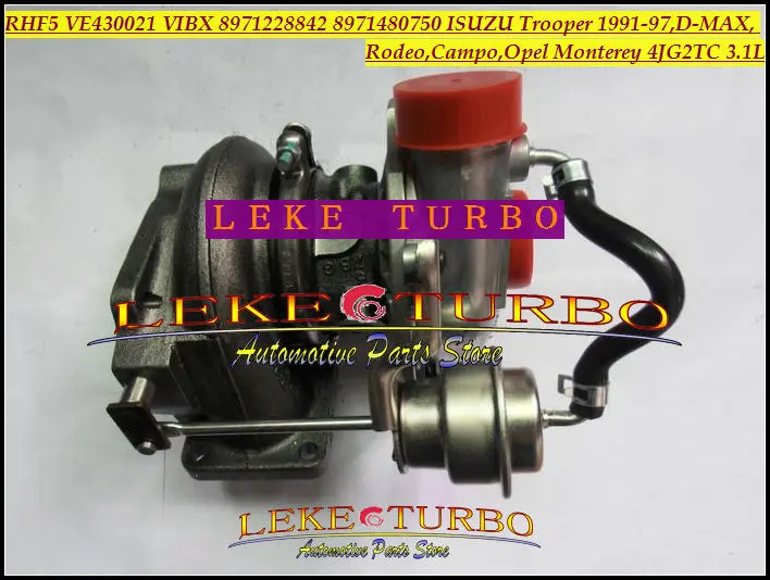 Турбокомпрессор RHF5 VE430021 VIBX 8971228842 8971480750 для ISUZU Trooper D-MAX Campo для OPEL Monterey 4JG2 4JG2TC 3.1L